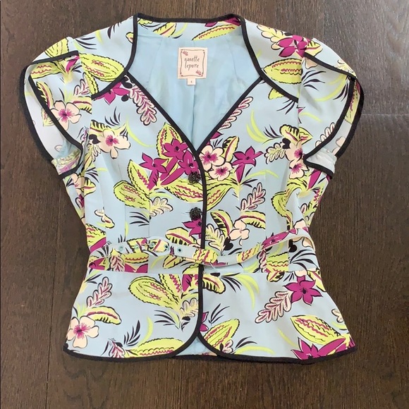 Nanette Lepore Tops - Nanette lepore vintage belted top